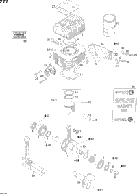 Crankshaft, Piston And Cylinder