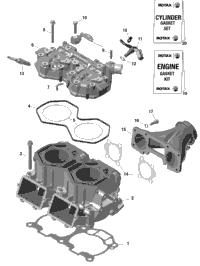 Rotax - Cylinder And Cylinder Head