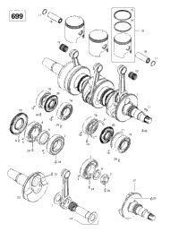 Crankshaft And Pistons (699)