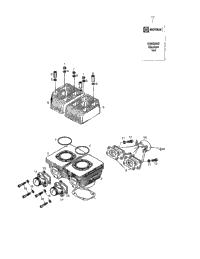 Cylinder, Intake Exhaust Manifold