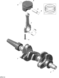 Rotax - Crankshaft And Pistons
