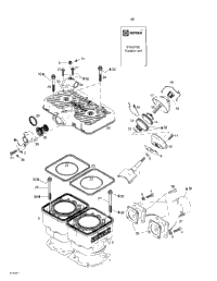 Cylinder, Exhaust Manifold