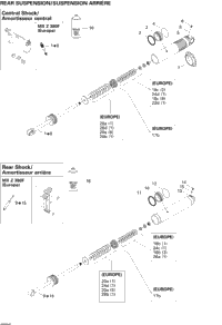 Take Apart Shock, Rear 380F Europe