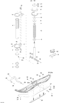 Front Suspension And Ski