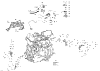 Engine And Engine Support - 900 Ace