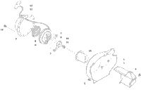 Engine - Recoil Starter And Air Shroud