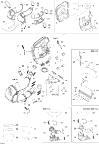 Exhaust System, 800Ho