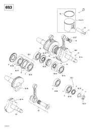 Crankshaft And Pistons (693)