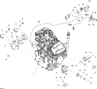 Engine And Engine Support