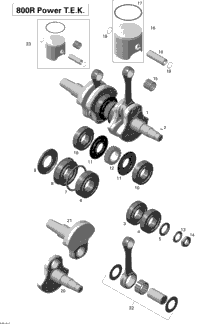 Crankshaft And Pistons