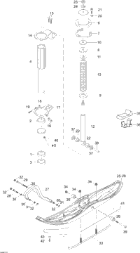 Front Suspension And Ski