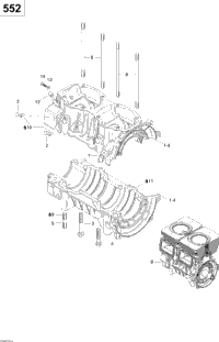 Crankcase (550)