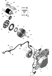 Rotax - Magneto And Electric Starter
