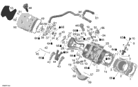 Cylinder And Cylinder Head, Front Side