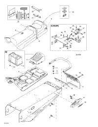 Seat, Accessories, Hitch
