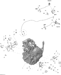 Engine And Engine Support