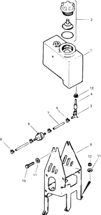 Oil Tank And Support