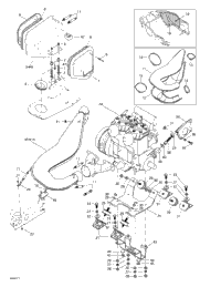 Engine Support And Muffler