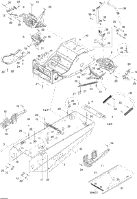 Frame, 1 Passenger Seat