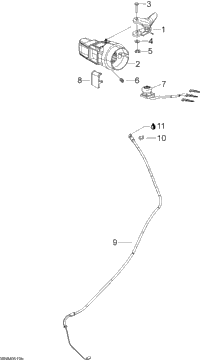 Throttle Handle And Housing
