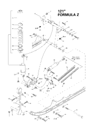 Front Arm, Rear Suspension 121”