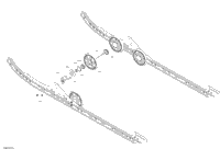 Rear Suspension - Lower Section - Center Wheel