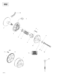 Drive Pulley (552)