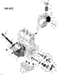 Engine Lubrication - 900 Ace