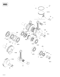 Crankshaft And Pistons (693)