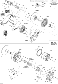 Driven Pulley 800Ho