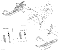 Front Suspension And Ski
