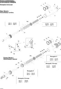 Take Apart Shock, Rear Renegade X, Europe