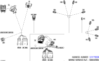 Electric - Hood Wiring Harness - 515179509