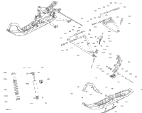 Front Suspension And Ski - All Models