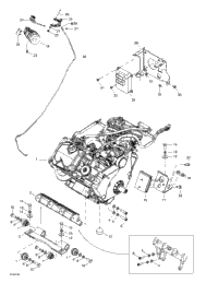 Engine And Engine Support