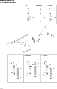 Rear Suspension Shocks Adr