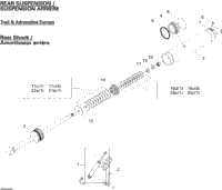 Take Apart Shock, Rear Trail, Adrenaline Europe