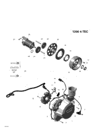 Magneto And Electric Starter