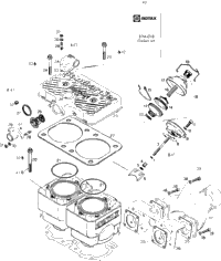 Cylinder And Exhaust Manifold
