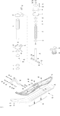 Front Suspension And Ski Swt-Wt 600