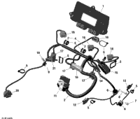 Engine Harness And Electronic Module - 1200Itc 4-Tec