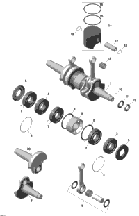 Crankshaft And Pistons