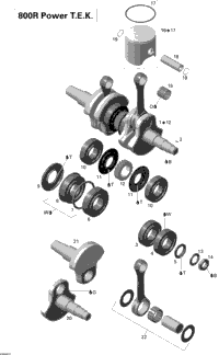 Crankshaft And Pistons