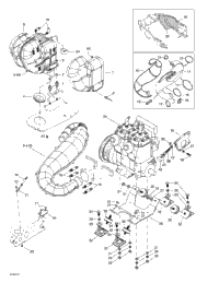 Engine Support And Muffler