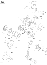 Crankshaft And Pistons 593