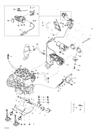 Engine Support, Dpm, Throttle Handle
