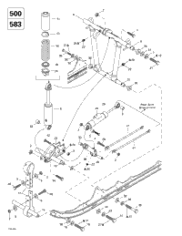 Front Arm, Rear Suspension