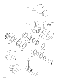 Crankshaft And Pistons