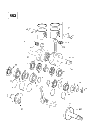 Crankshaft And Pistons (583)