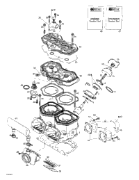 Cylinder, Exhaust Manifold